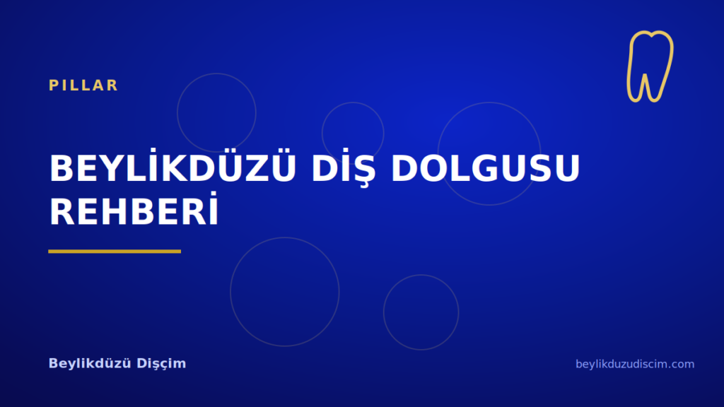 Beylikdüzü Diş Dolgusu Rehberi: Çürük Tedavisi ve Restorasyon