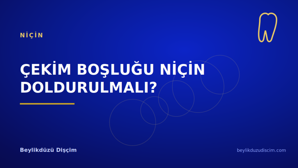 Çekim Boşluğu Niçin Doldurulmalı?