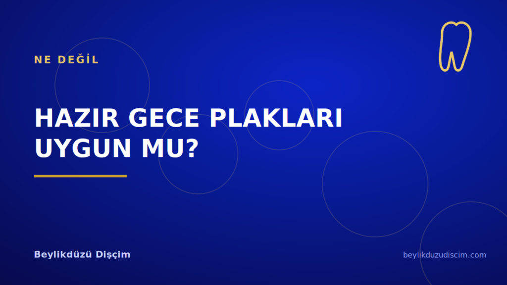 Hazır Gece Plakları Uygun mu?